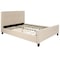 Flash Furniture Platform Bed, Tribeca, Full, Beige HG-18-GG - alternate 4